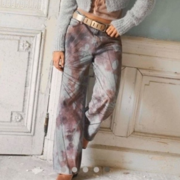 Free People We The Free Aurora Mid Rise Straight Jeans in Starlet sz 30 - Picture 9 of 9